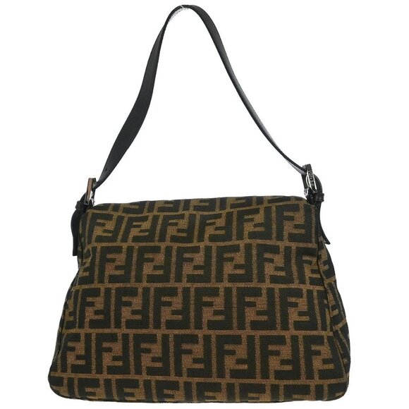 Fendi Brown Canvas Zucca Mamma Baguette Handbag 33492/26325/008 145599 - Picture 2 of 10